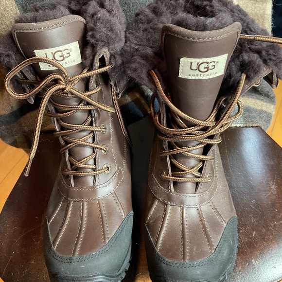 Ugg Adirondack Boots size 8 NWT Brown - Picture 5 of 8